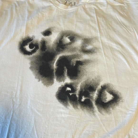 Girl in Red Shirt XXL White Black Merch Tour Official Pop Music Concert Band - Picture 9 of 11